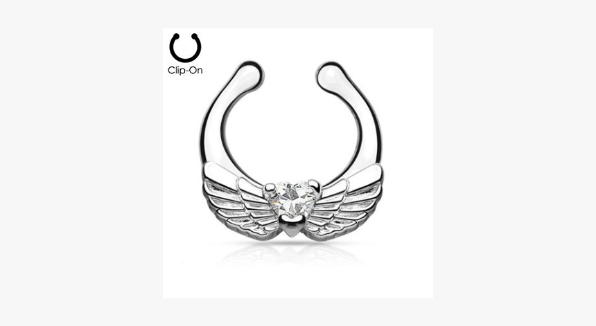 Septum Piercing Transparent - Circle, HD Png Download, Free Download