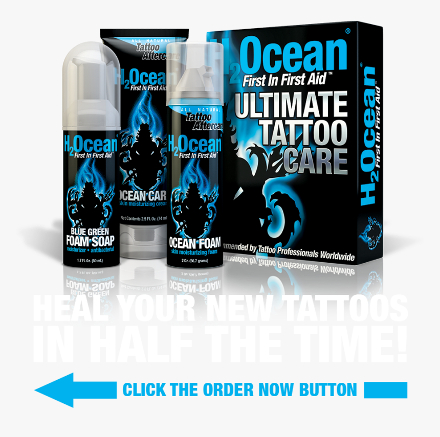 H2ocean Ultimate Tattoo Care, HD Png Download, Free Download