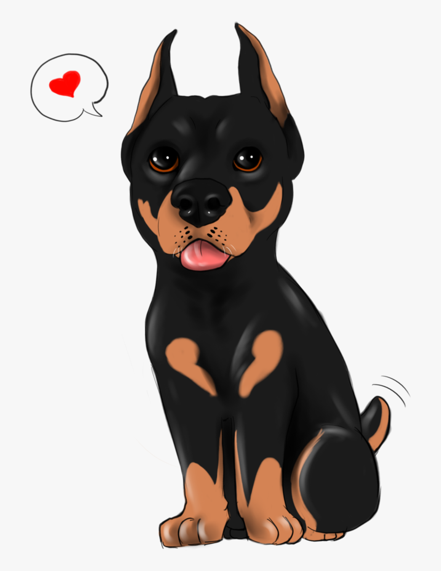 Miniature Pinscher Rottweiler Manchester Terrier Puppy - Pinscher Png, Transparent Png, Free Download