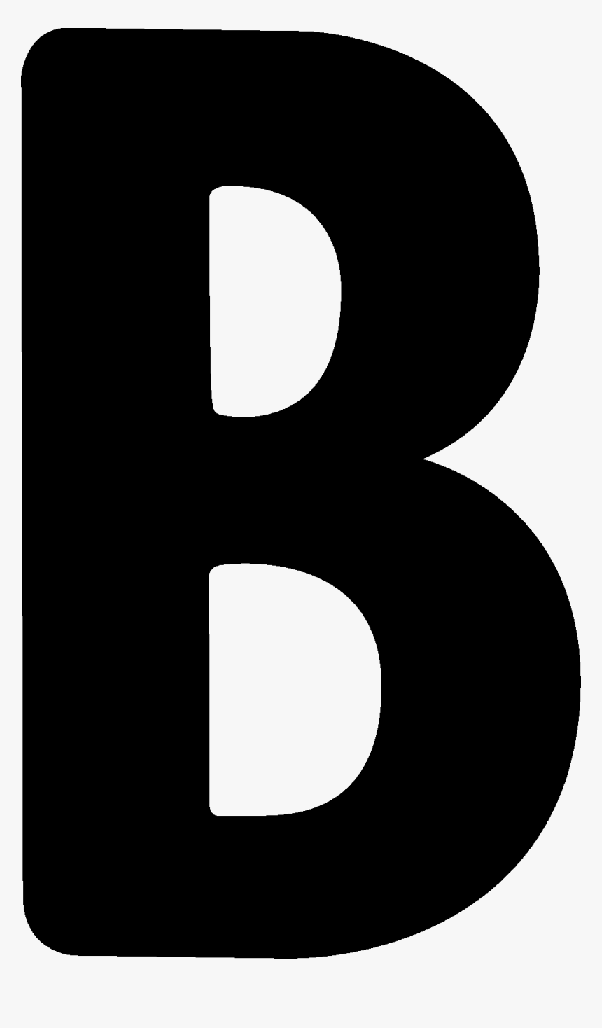 B In Bold Letters, HD Png Download - Kindpng