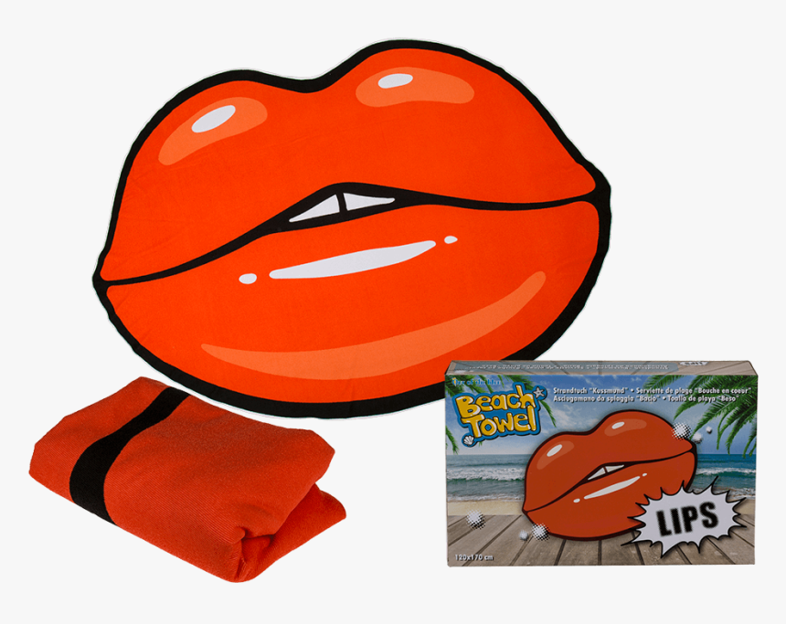 Serviette De Plage Bouche, HD Png Download, Free Download