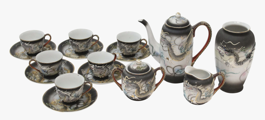 Asian Tea Set - Porcelain, HD Png Download, Free Download