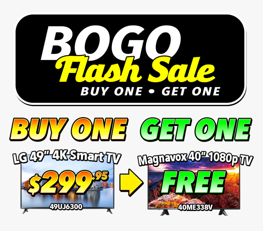 Bogo Flash 49uj6300 40me338v - Graphic Design, HD Png Download, Free Download