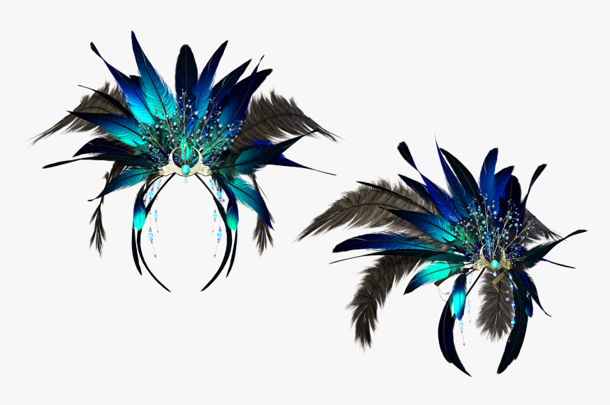 #feather #headdress - Feather Head Piece Png, Transparent Png, Free Download