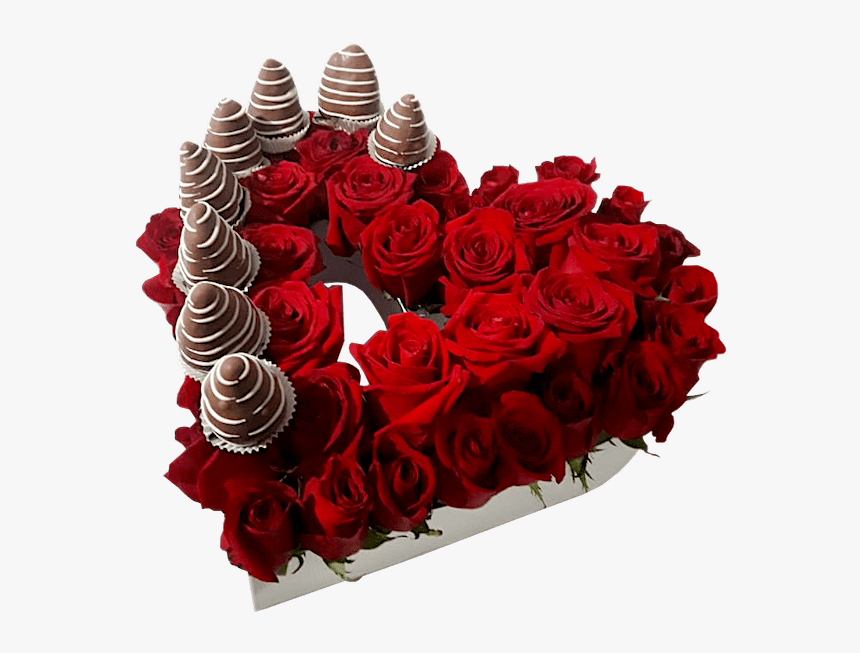Caja Corazón con Rosas Rojas - Flores4U