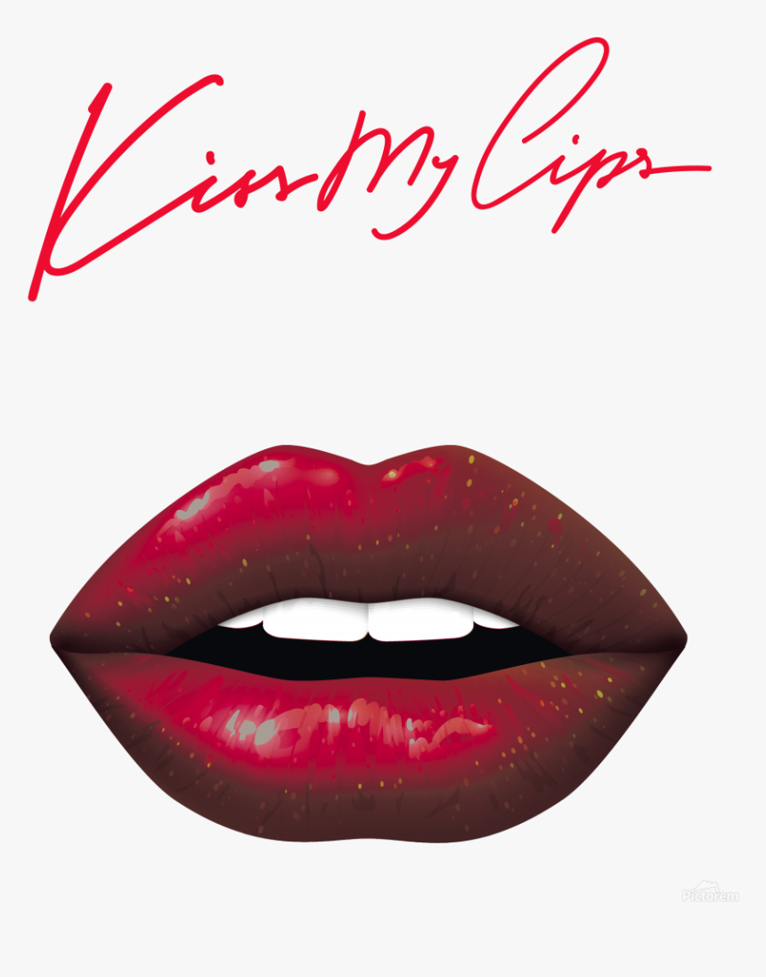 Transparent Lip Print Png - Printing, Png Download, Free Download