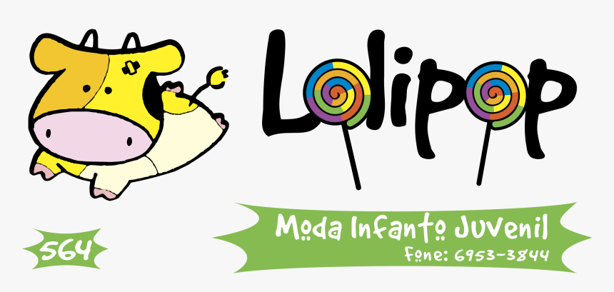 Lolipop Logo Png Transparent - Cartoon, Png Download, Free Download