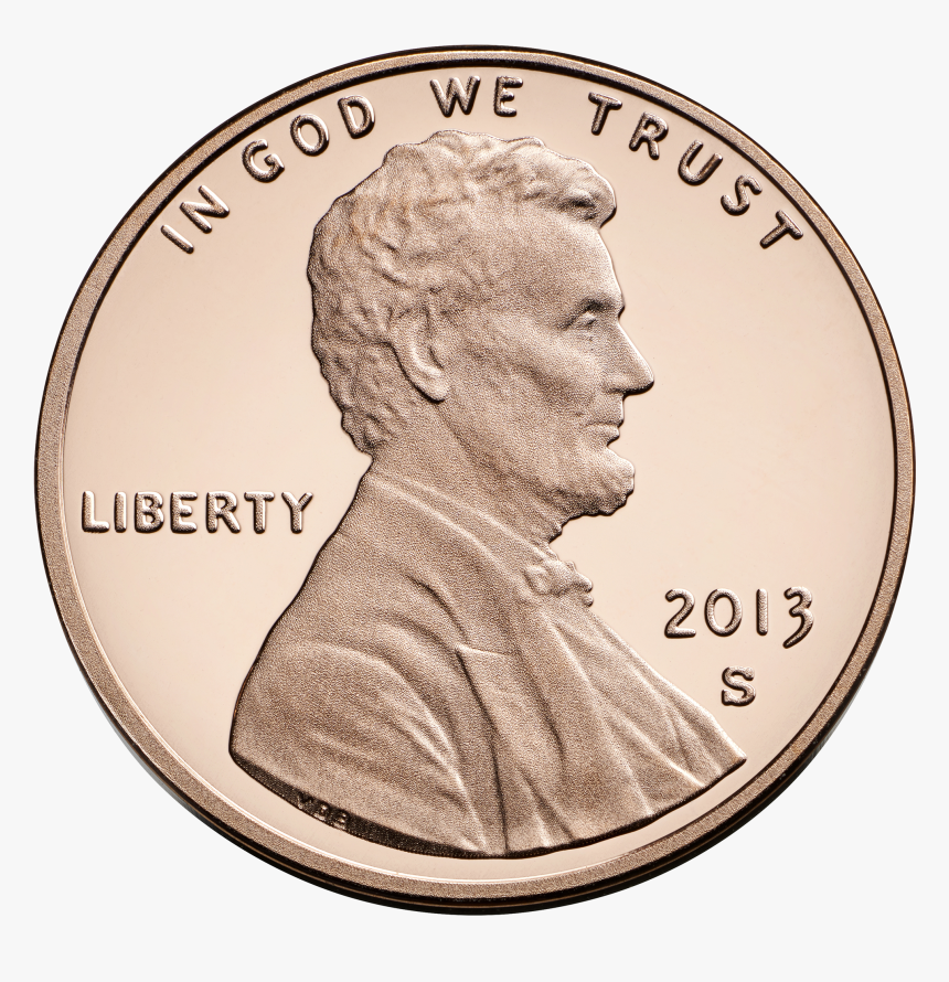 Us One Cent Obv - Penny Guy, HD Png Download, Free Download