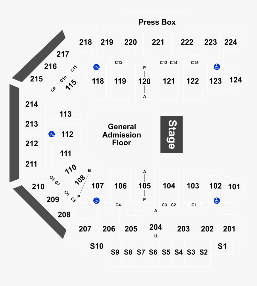 Giants Stadium Seating Chart, HD Png Download, Free Download