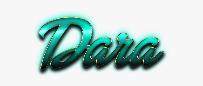 Dara Name Logo Png - Graphic Design, Transparent Png, Free Download