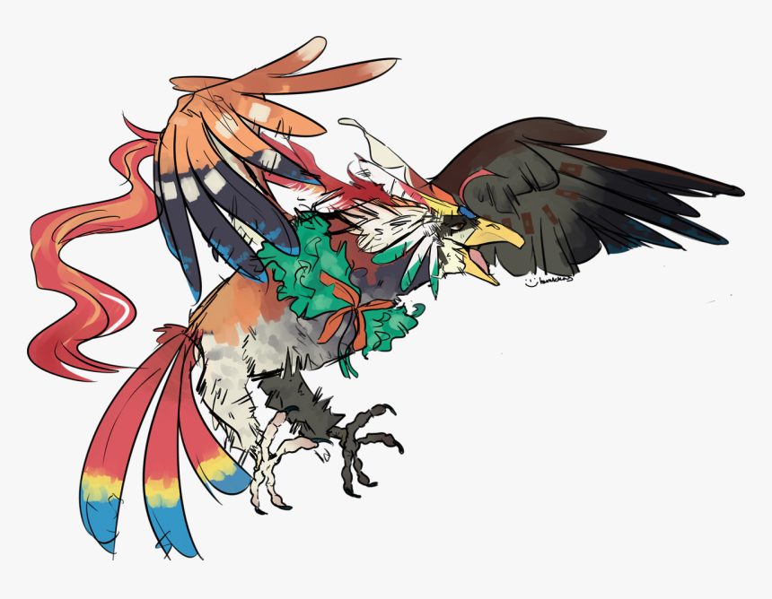 Here"s My Entry For Your Pokemon Fusion Contest It"s - Fusion Decidueye, HD Png Download, Free Download