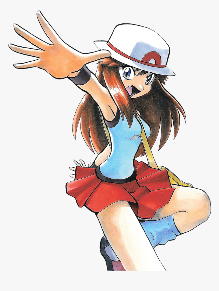 Pokemon Trainer Green - Pokemon Green Character, HD Png Download, Free Download