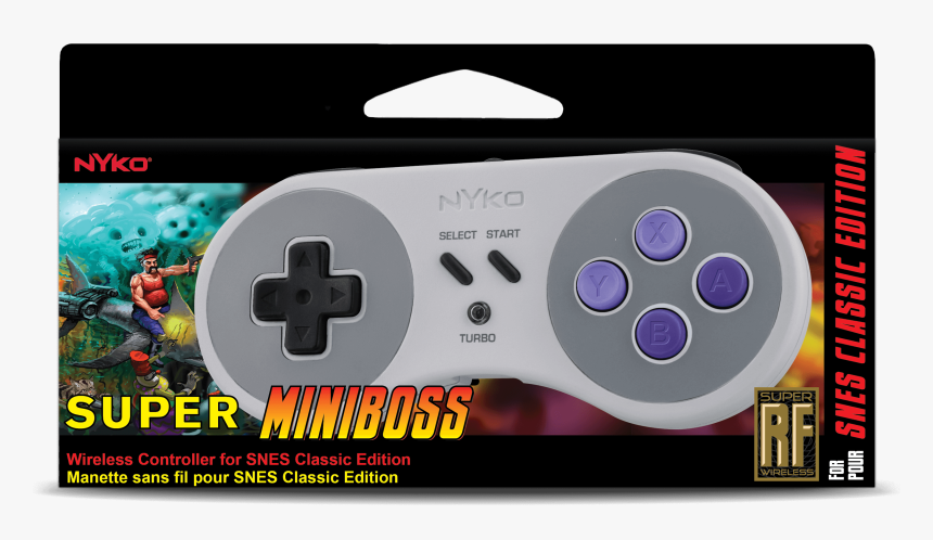 Snes Classic Controller Turbo, HD Png Download, Free Download