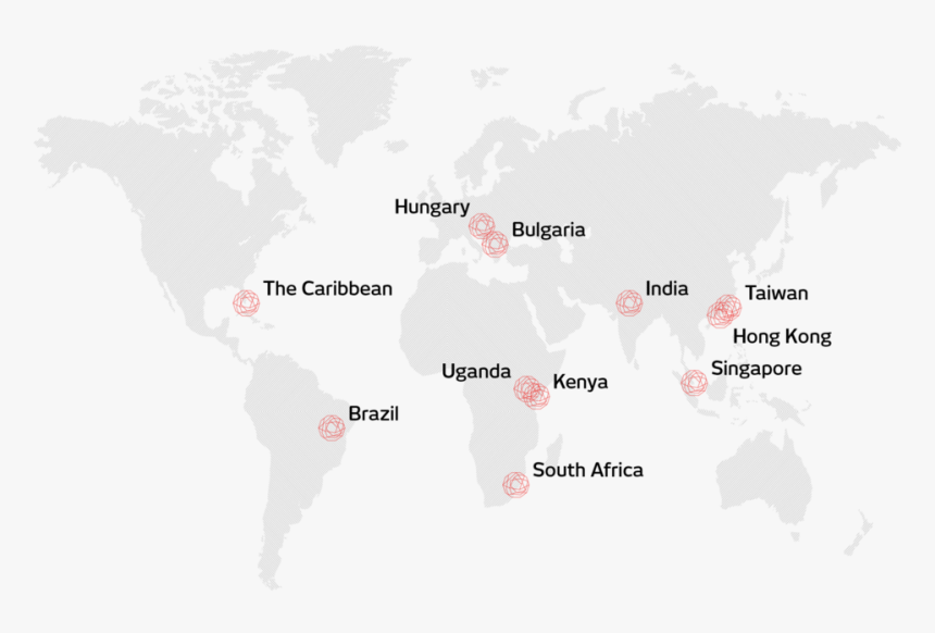 Ofb Impact Map - Map, HD Png Download, Free Download