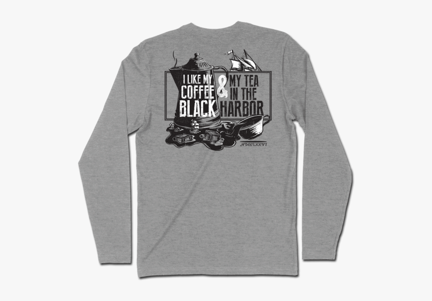 Tea In The Harbor Long Sleeve - Long-sleeved T-shirt, HD Png Download, Free Download