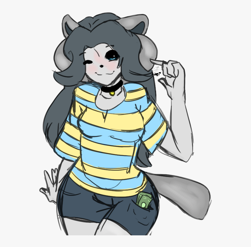 Undertale Clothing Fictional Character Mammal Cartoon Temmie Human Hd Png Download Kindpng - how to look like temmie in roblox