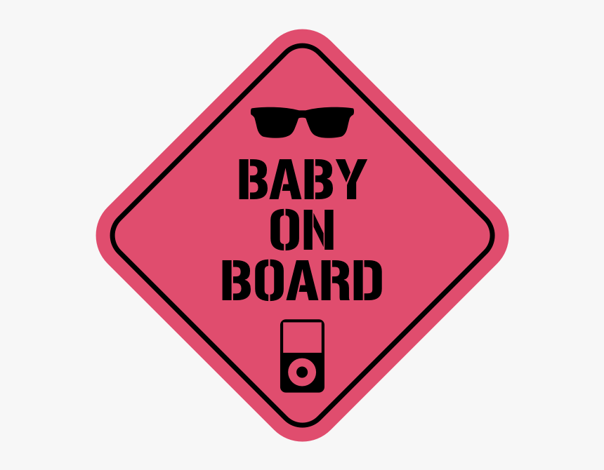 Baby Driver On Board Driver Baby - Train Hard Or Go Home, HD Png Download, Free Download