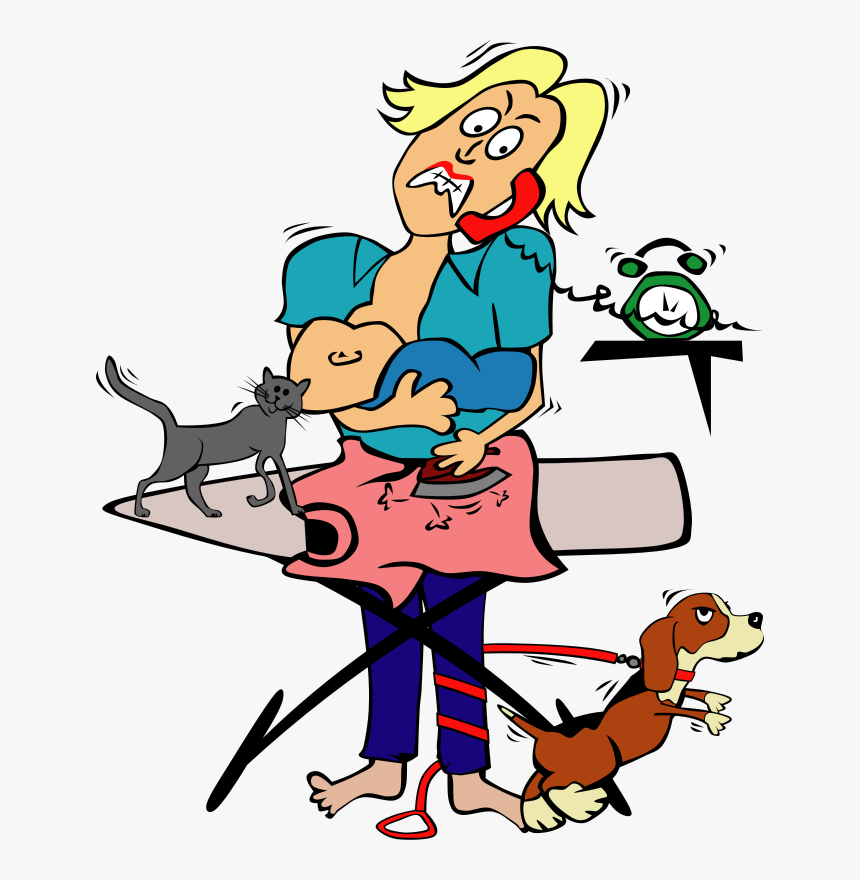 Household Chores Family Program - Funny Mothers Day Clip Art, HD Png Download, Free Download