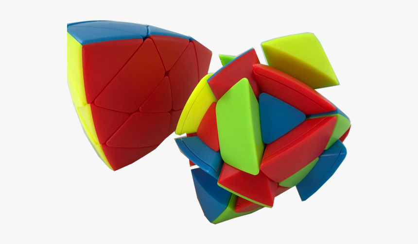 Tetrahedron Twisty Puzzle Messed Up - Origami, HD Png Download, Free Download