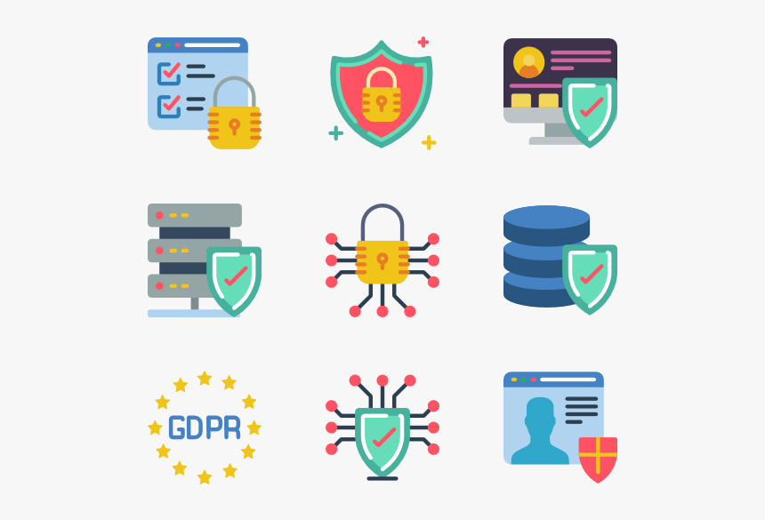Data Protection - Data Protection Icon Png, Transparent Png, Free Download
