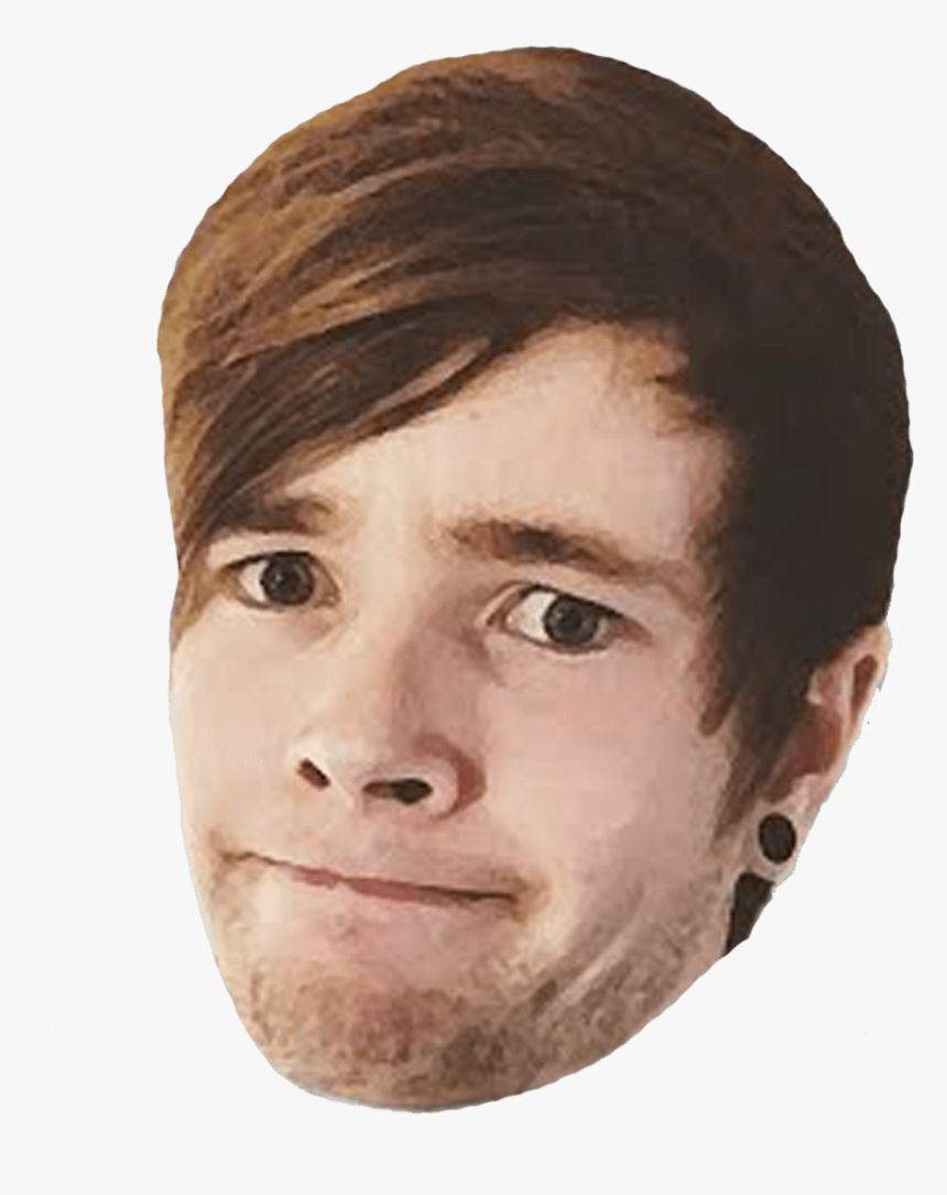 Dantdm Face Transparent - Dantdm's Face, HD Png Download, Free Download