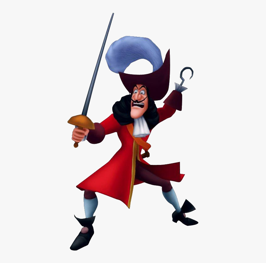 Download Captain Hook Png Free Download For Designing - Captain Hook, Transparent Png, Free Download