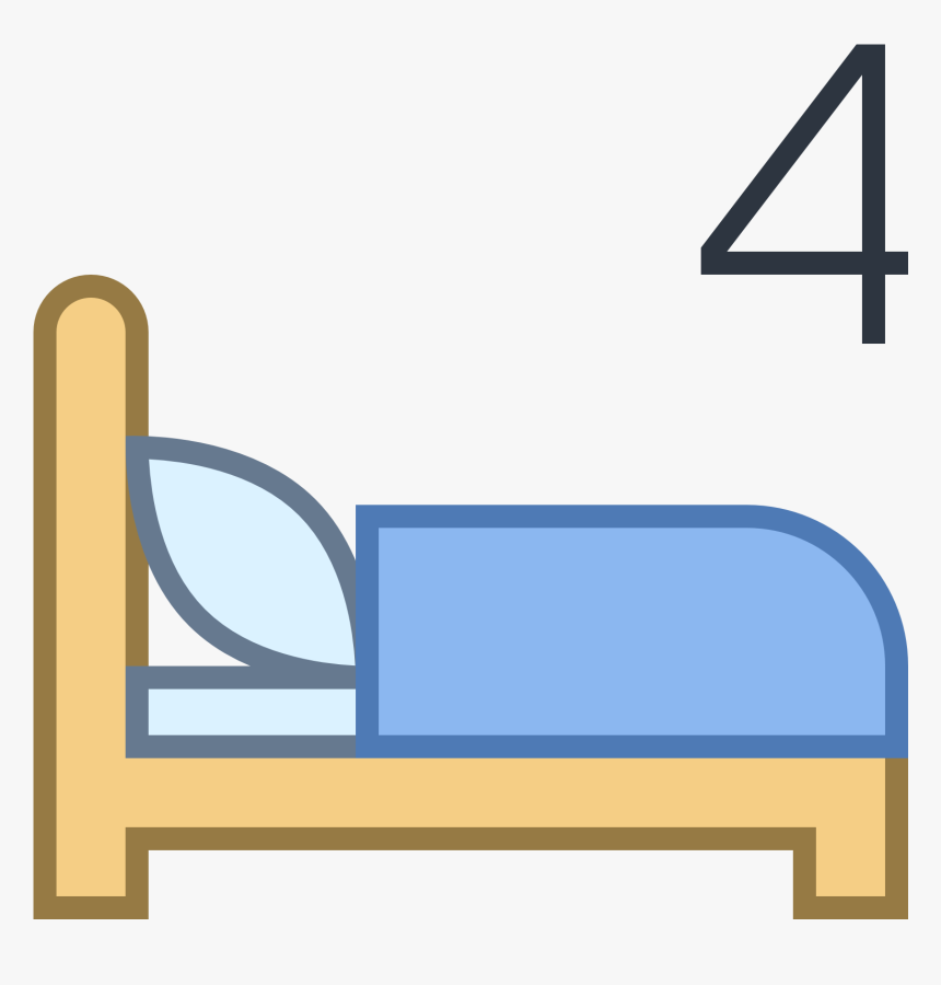 Sleep Bed Icon Png, Transparent Png, Free Download