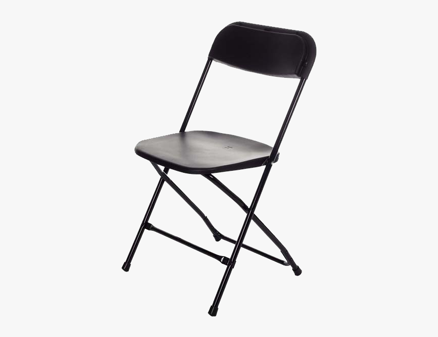 black fold out chairs