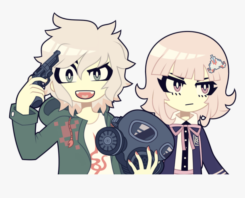 Nagito Komaeda - Danganronpa Panty And Stocking, HD Png Download, Free Download