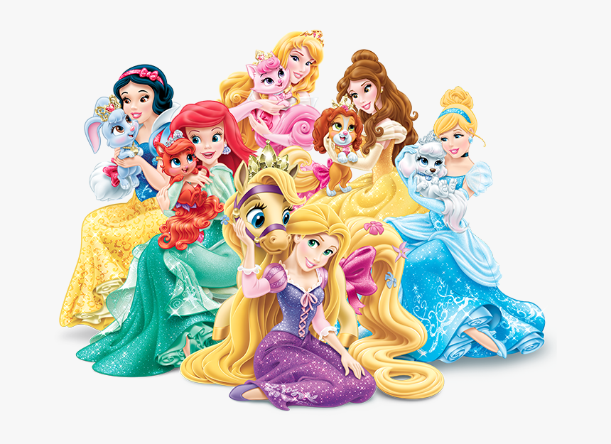 Disney Princesses Png - Princesas Disney Palace Pets, Transparent Png, Free Download