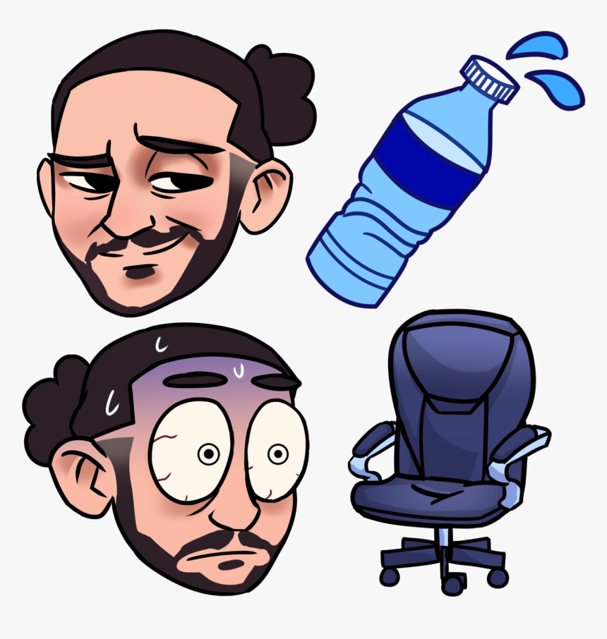 Small Handful Of Emote Ideas For James’ Twitch - Cartoon, HD Png Download, Free Download
