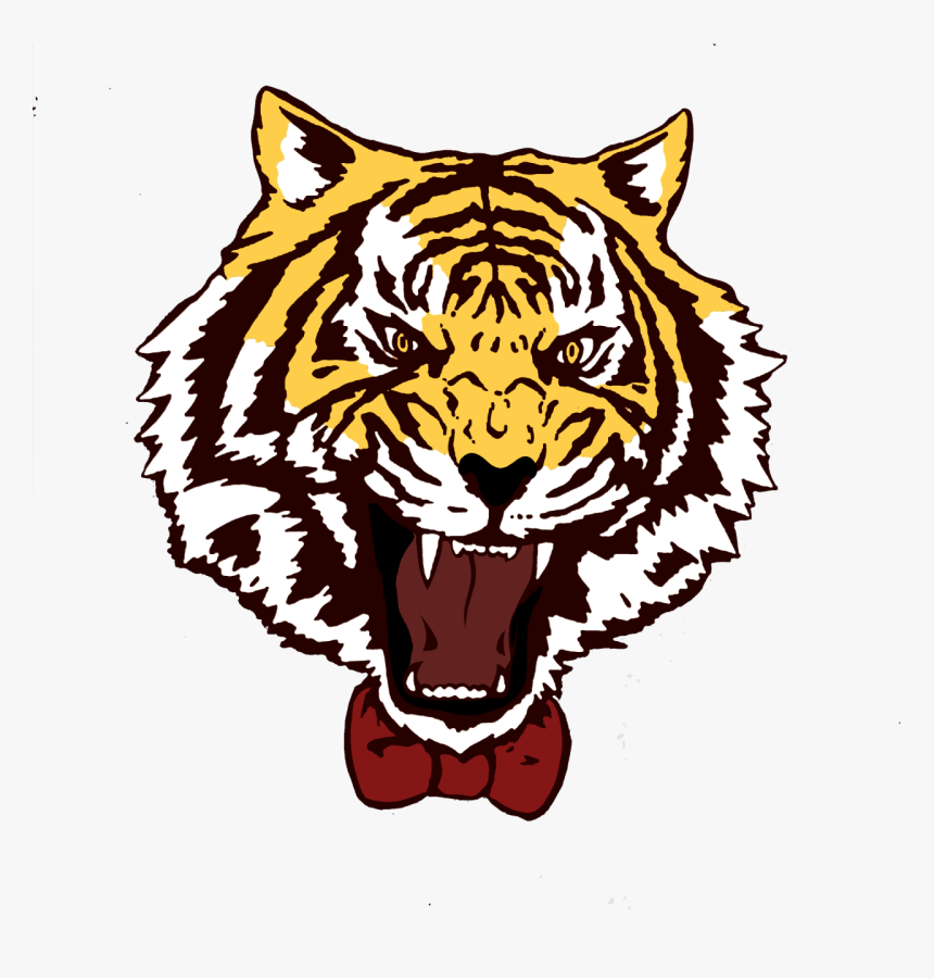 A Quick Transparent Trace Of Yuri Plisetsky"s Dumb - Tiger With Bow Tie, HD Png Download, Free Download