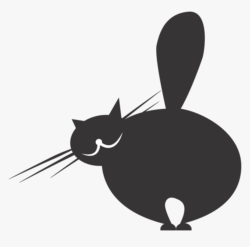 The Fat Cat - Illustration, HD Png Download, Free Download