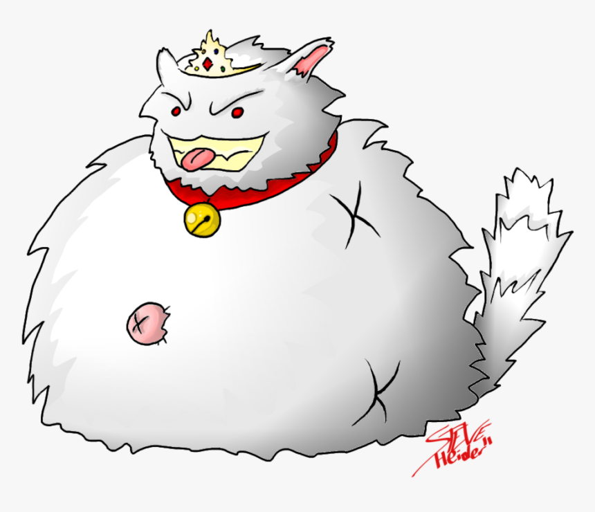 Fat Cat Princess - Cartoon, HD Png Download, Free Download