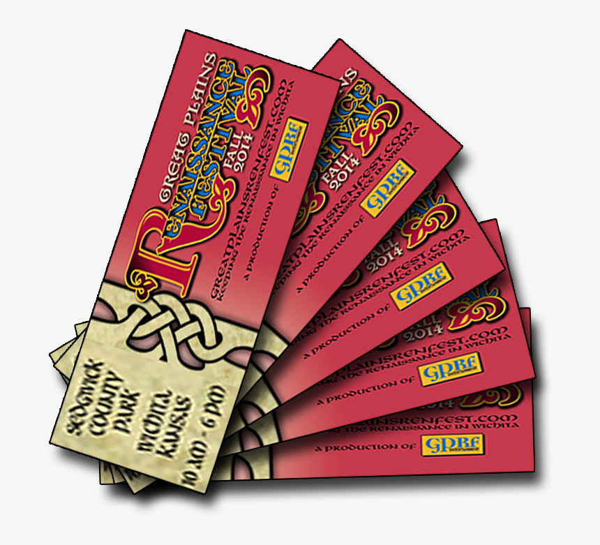 Great Plains Renaissance Festival Tickets - Graphic Design, HD Png Download, Free Download