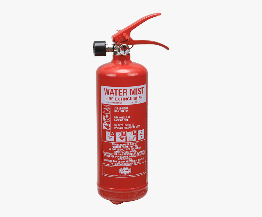 Fire Extinguisher - Water Fog Fire Extinguisher, HD Png Download, Free Download