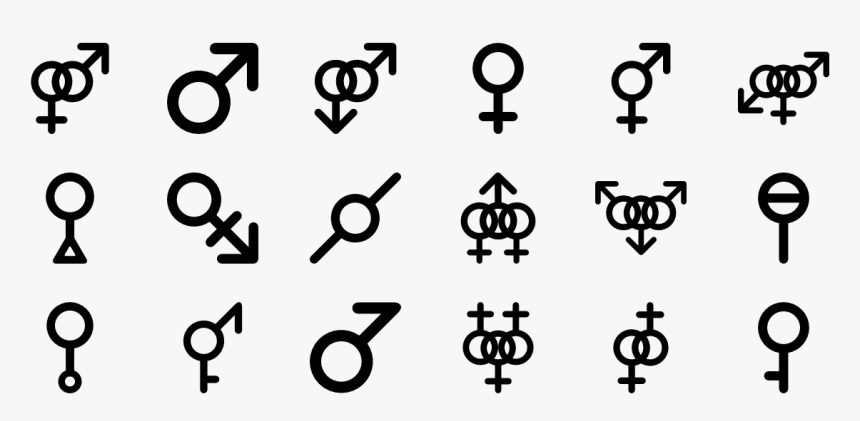 Gender Png File - Transparent Gender Icons Png, Png Download, Free Download