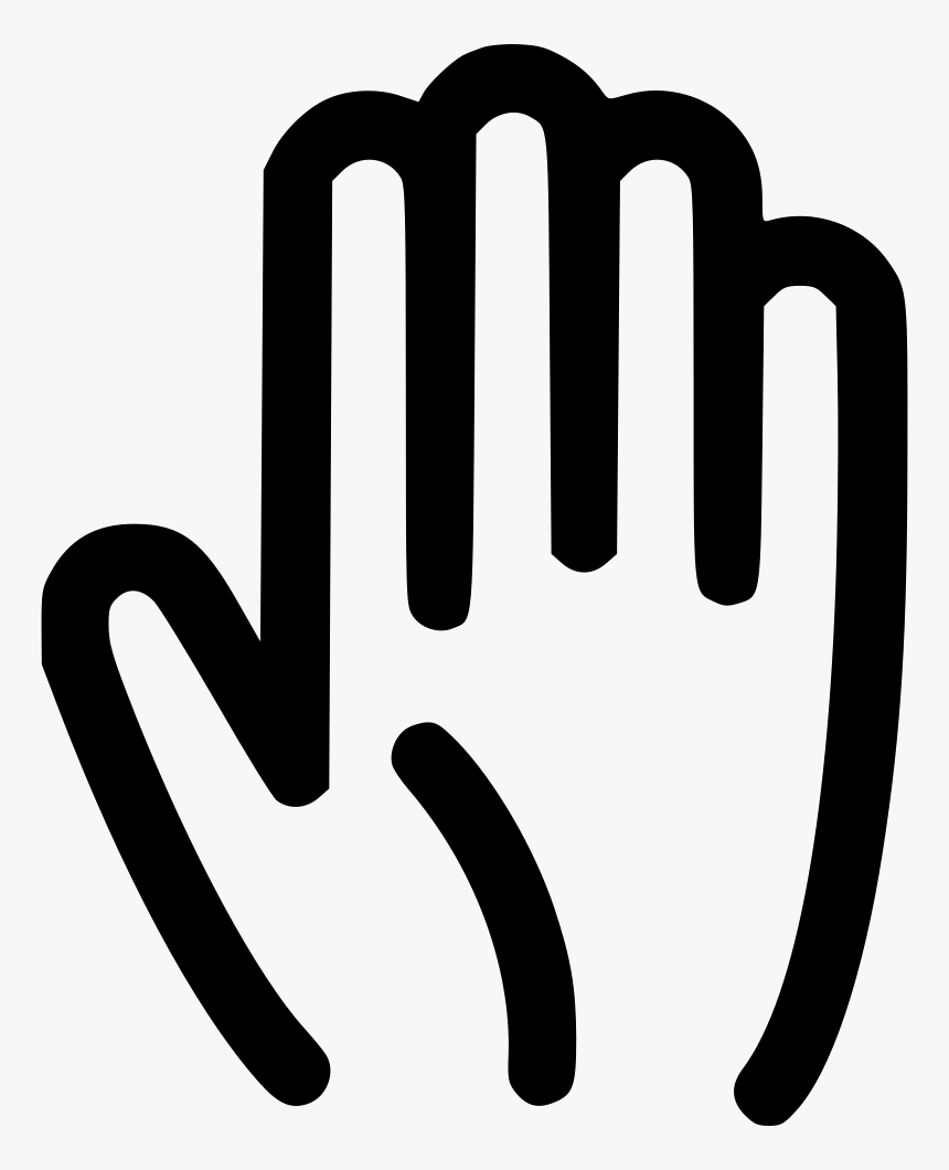 Hand Stop Palm Highfive, HD Png Download - kindpng