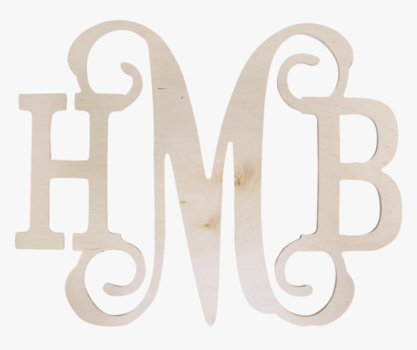 Wood Wall Monogram, HD Png Download, Free Download