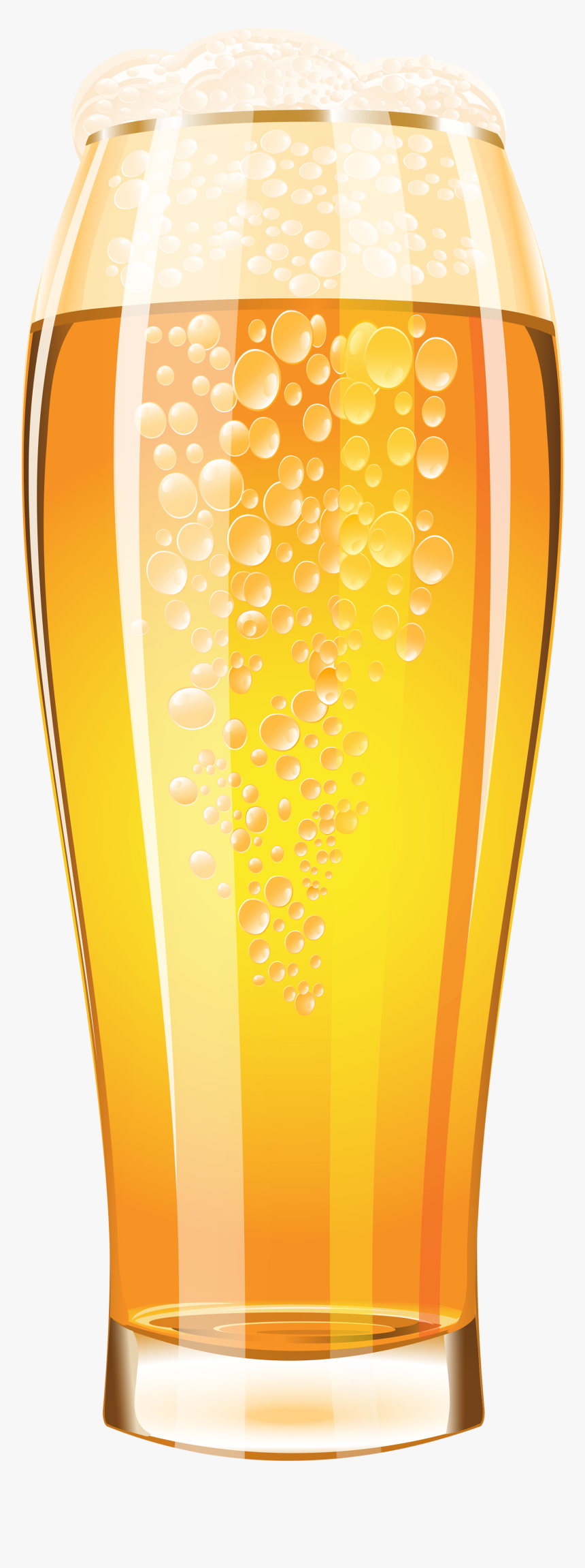 Clip Art Glass Of Beer Clipart - Vector Beer Glass Png, Transparent Png, Free Download