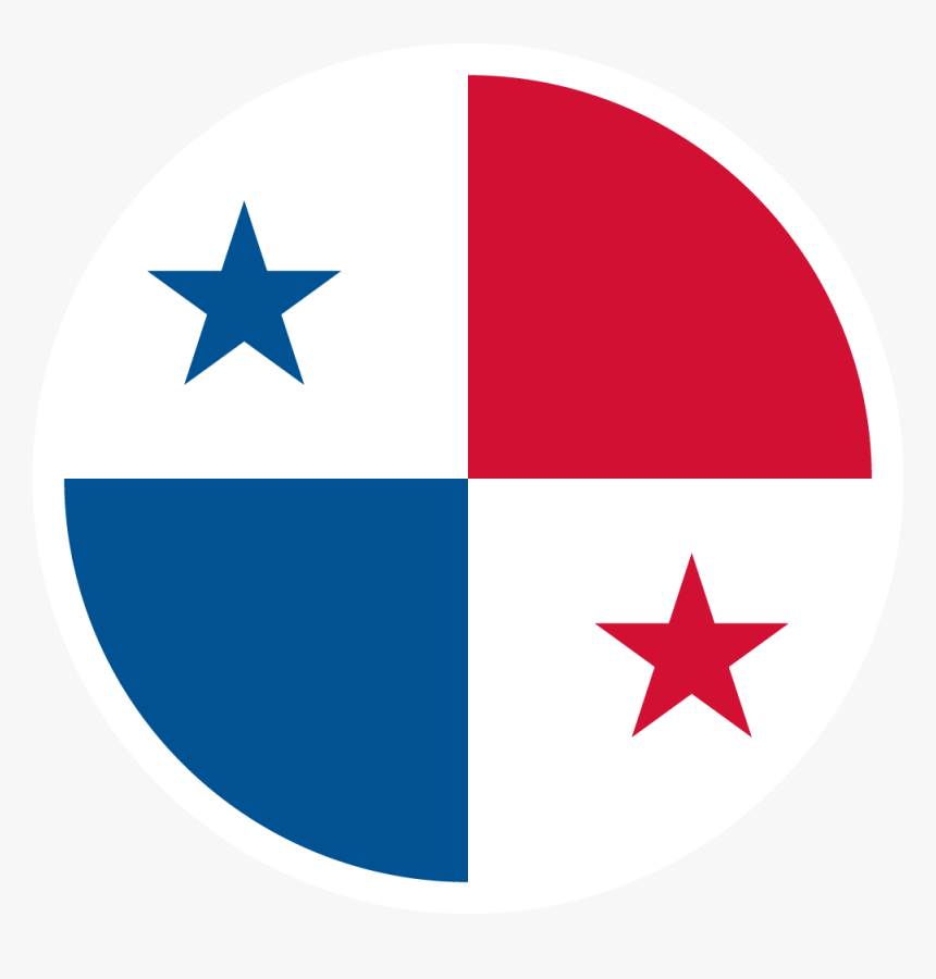 Bandera Panama Emoji Clipart , Png Download - Panama Flag Round Png, Transparent Png, Free Download