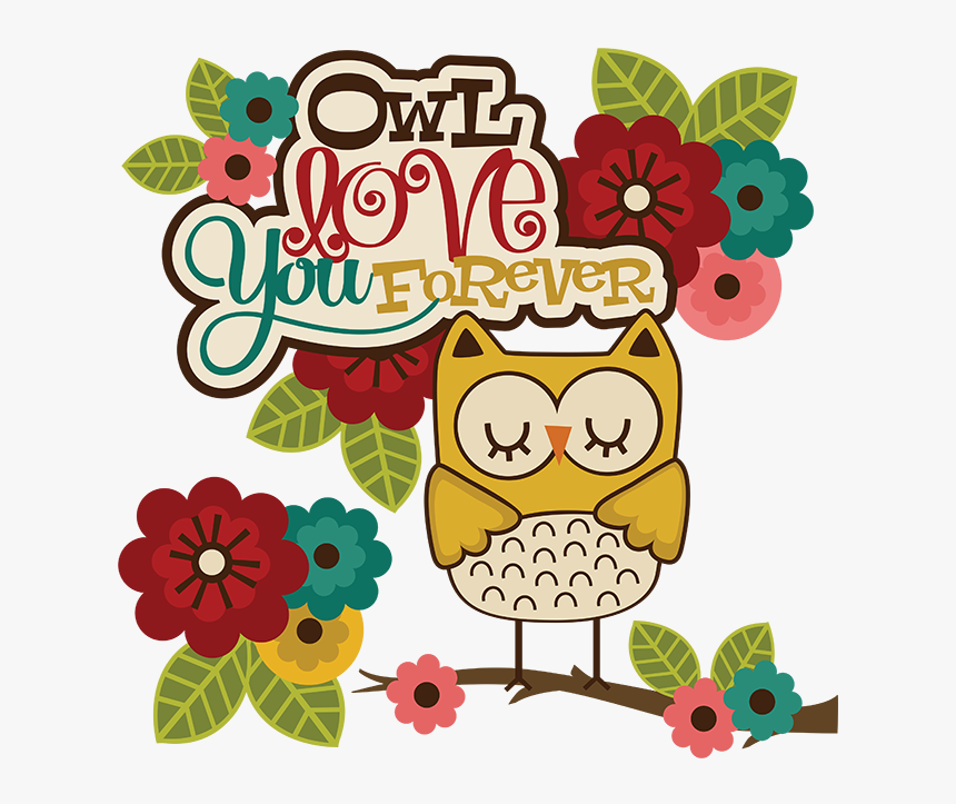 Svg Owl Clip Art Cute Owl Cli - Cute Owl Love You, HD Png Download, Free Download