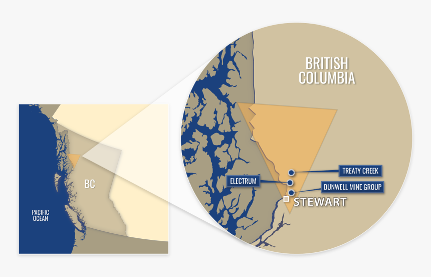 Amk Goldentriangle2 - Treaty Creek Mine Bc, HD Png Download, Free Download