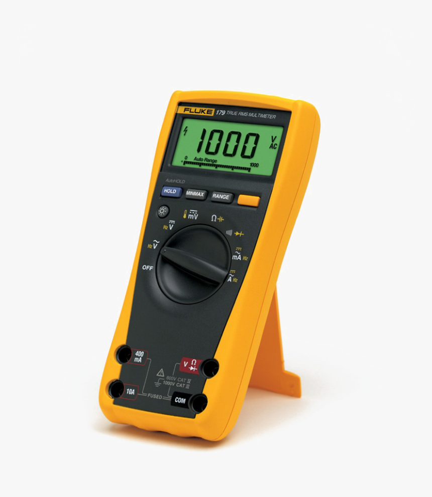 Digital Meter Png Image - Fluke 179 True Rms Digital Multimeter, Transparent Png, Free Download