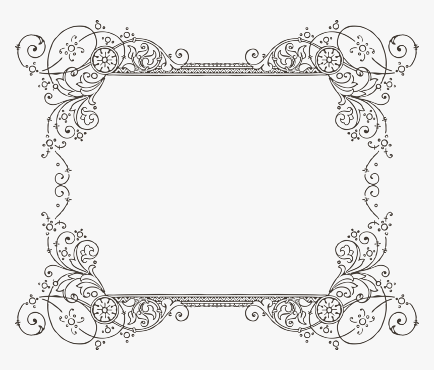 Clipart Borders Cute Decoration For Google Slides HD Png Download 