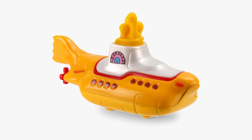 Hot Wheels 2018 The Beatles Yellow Submarine, HD Png Download, Free Download