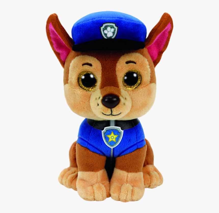 paw patrol chase beanie boo