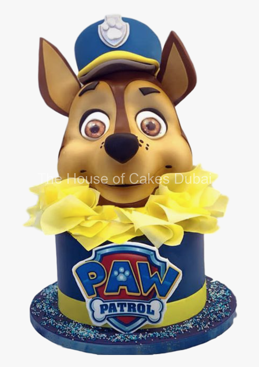 Paw Patrol Chase Cake Hd Png Download Kindpng