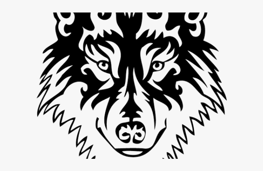 Lion Tattoo Png Transparent Images - Wolf Pentagram, Png Download, Free Download