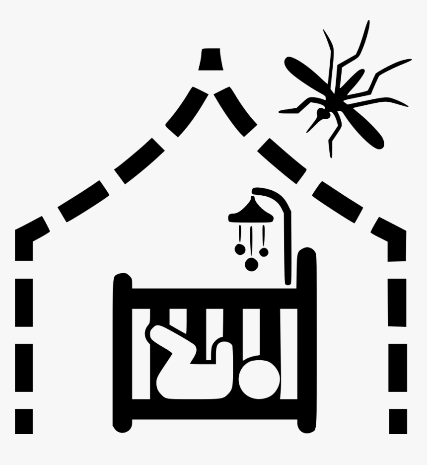 Baby Crib - Mosquito Net Icon Png, Transparent Png, Free Download